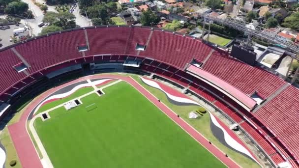 Sao Paulo Sao Paulo Brezilya 2020 Cicero Pompeu Toledo Stadyumu — Stok video