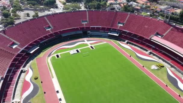 Sao Paulo Sao Paulo Brazilië 2020 Panoramisch Uitzicht Cicero Pompeu — Stockvideo