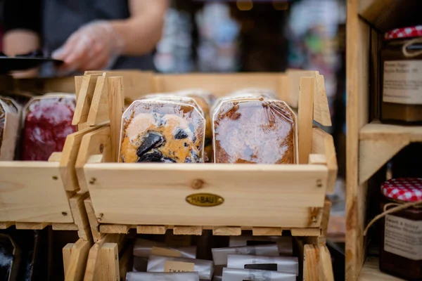 Vente de pain et confiture à Londres — Photo