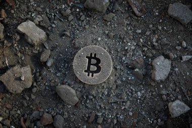 Kir Bitcoin sembolü