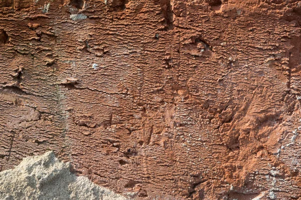 Doku eski Tuğla sert doğrudan güneş ışığı altında yıpranmış