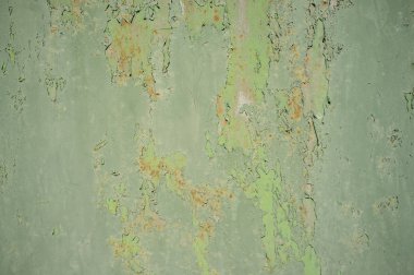 Eski Aşınmış Metal Kapının Soyut Dokusu