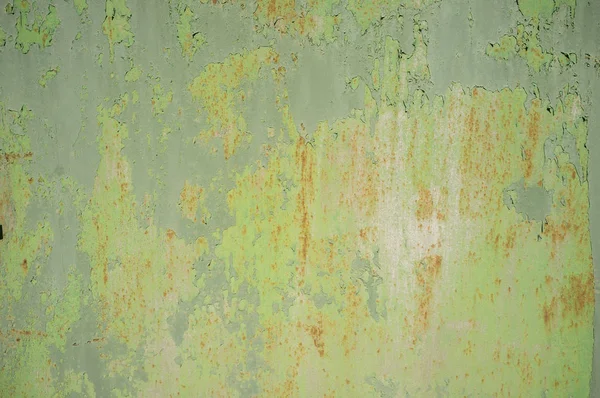 Absztrakt textúra a régi korrodált fém ajtó — Stock Fotó