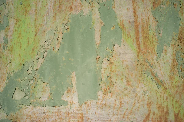 Eski Aşınmış Metal Kapının Soyut Dokusu