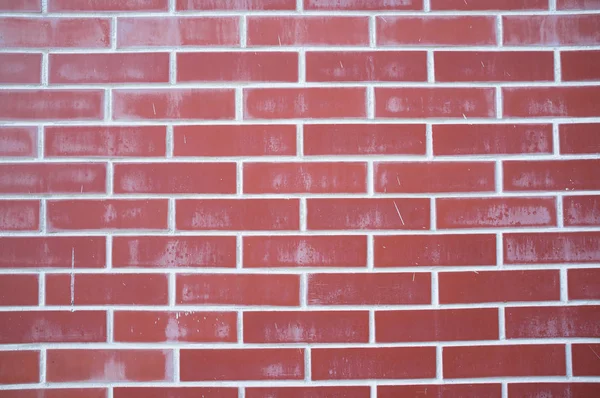 红砖瓦承包商的背景 — 图库照片