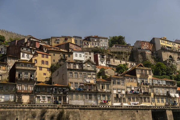 Porto Portugal Vista Panorâmica Das Casas Antigas Coloridas Porto Portugal — Fotografia de Stock