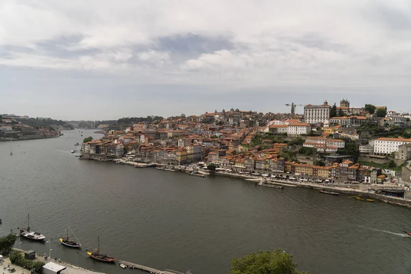 Oporto Portugal Vista Panorámica Coloridas Casas Antiguas Oporto Portugal — Foto de Stock