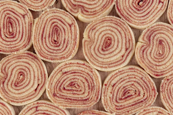 Bolo Rolo Típico Postre Brasileño Del Estado Pernambuco Rollo Pastel —  Fotos de Stock