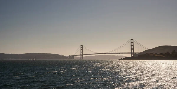 Célèbre Golden Gate Bridge San Francisco Après Midi États Unis — Photo