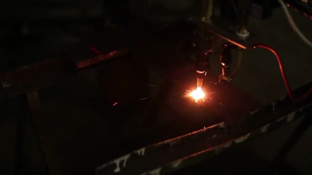 Apparatuur van de fabriek en hun rol — Stockvideo