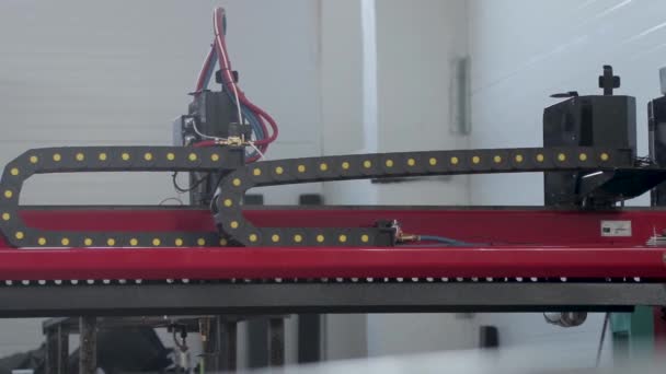 Fabrika tipi seri üretim için donatım — Stok video