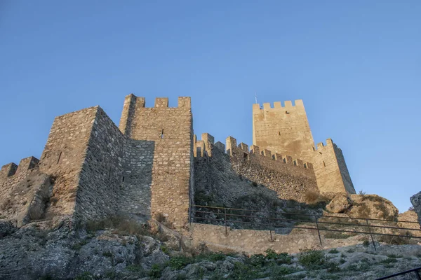 Banyeres del castillo medieval de Mariola — Foto de Stock