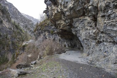 Bujaruelo valley in Ordesa y Monte Perdido national park. clipart