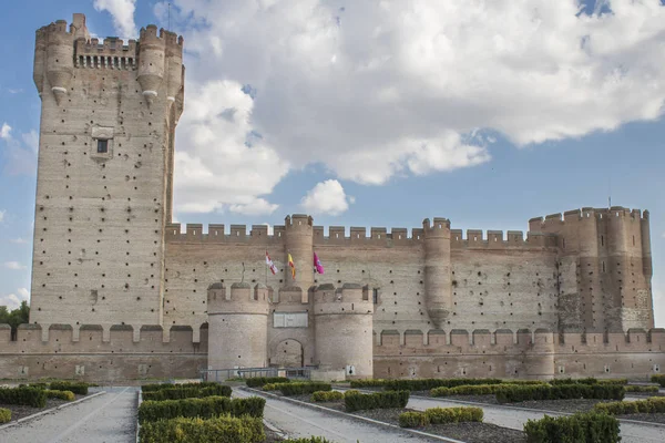 "La Mota "Castillo, Medina del Campo . — Foto de Stock