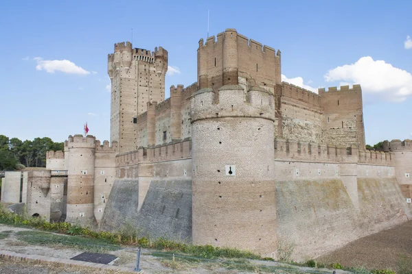 "La Mota "Castillo, Medina del Campo . — Foto de Stock