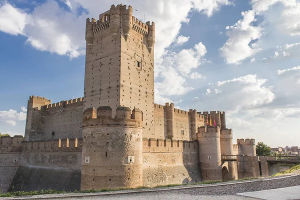 "La Mota "Castillo, Medina del Campo . — Foto de Stock