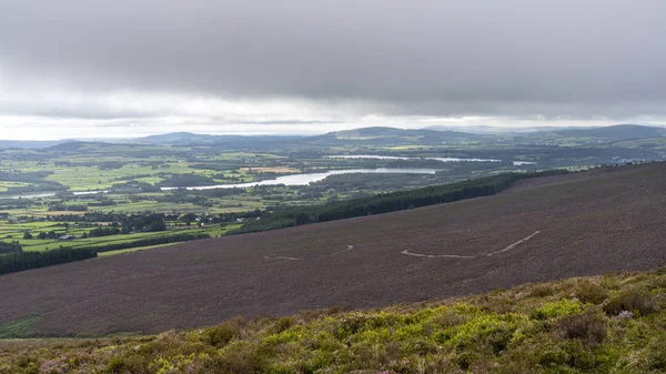 Vartry Reservoir an einem trüben Tag. — Stockfoto