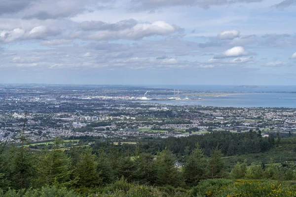 Lanscape z Dublina Fron Wicklow Way. — Zdjęcie stockowe