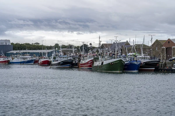 Howth Fishing Harbor, augusztus 16, 2019. — Stock Fotó