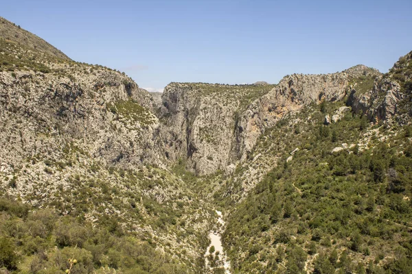 Ruta de 6000 pasos en el Valle de Laguart, Fleix . — Foto de Stock