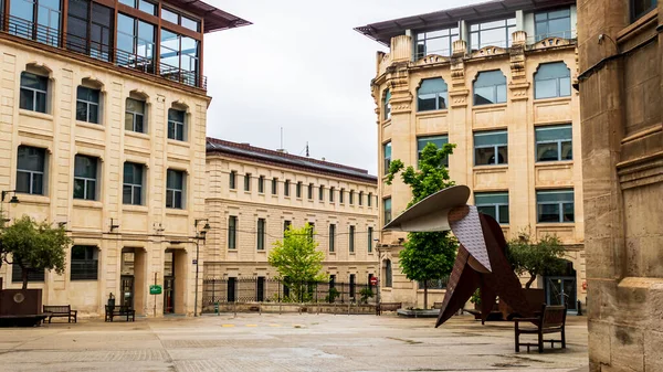 Valencia Alcoi Üniversitesi kampüsü binaları, (Valencia Community) Mayıs 2020.