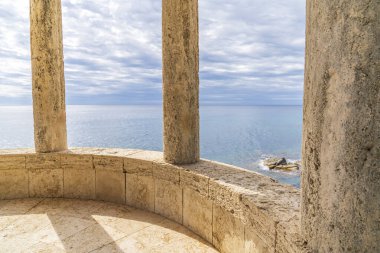 Playa daro ve Palamos, Girona, Katalonya, İspanya arasındaki 