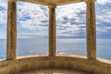 Playa daro ve Palamos, Girona, Katalonya, İspanya arasındaki 