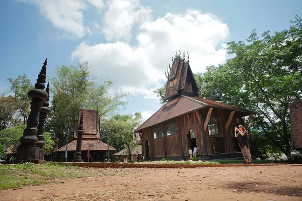 Chiang Rai Tailândia Maio 2018 Dentro Caminhada Até Museu Baandam — Fotografia de Stock