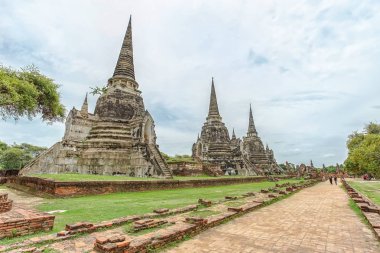 Wat Phrasisanpetch Ayutthaya Historical Park, Ayutthaya Bölgesi, Tayland parçası.