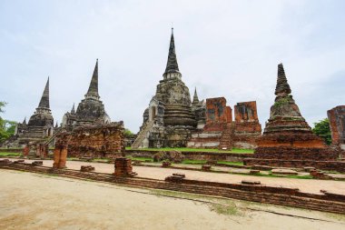 Wat Phrasisanpetch Ayutthaya Historical Park, Ayutthaya Bölgesi, Tayland parçası.