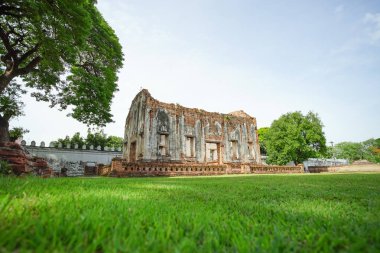 Phra Chao Hao Phra Narai Ratchaniwet veya Kral Narai Sarayı Salonu'nda. Lopburi, Tayland