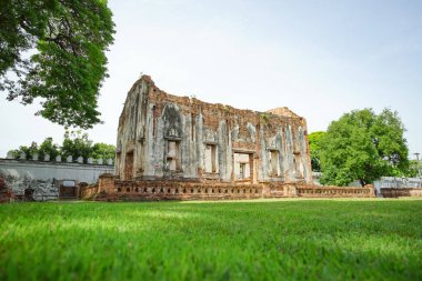 İç Phra Narai Ratchaniwet veya Kral Narai Sarayı. Lopburi, Tayland