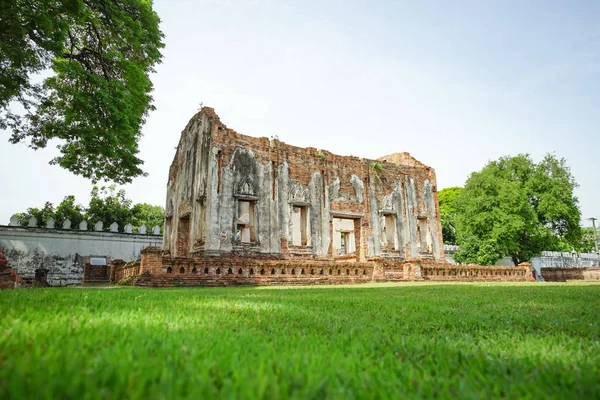 Vnitřní Phra Narai Ratchaniwet Nebo Král Narai Palác Itálie Stock Snímky