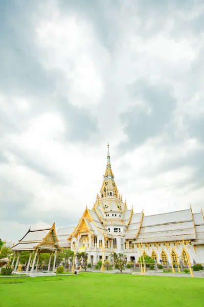 Чудова Храм Ват Sothonwararam Chachoengsao Провінція Таїланду — стокове фото