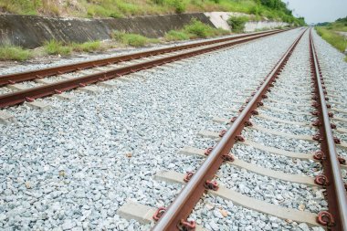 Demiryolu görüş ili Chonburi, Thailand