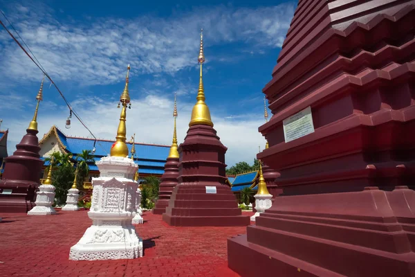 Templo Mais Bonito Sukhothai Tailândia Wat Pipat Mongkol Templo — Fotografia de Stock