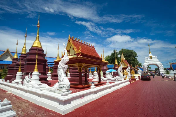 Sukhothai Tailandia Septiembre 2018 Wat Pipat Mongkol Temple Templo Más — Foto de Stock