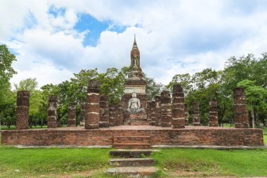 Wat Traphang Ngoen Sukhothai tarihi Park, Sukhothai Eyaleti, Tayland.