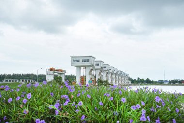 Uthokwipat Prasit sette Pak Phanang, Nakhon Si Thammarat, Thailand.