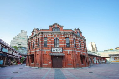 Taipei, Tayvan - 21 Kasım 2018: Red odası tiyatro veya adlandırılmış 