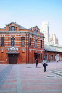 Taipei, Tayvan - 21 Kasım 2018: Red odası tiyatro veya adlandırılmış 