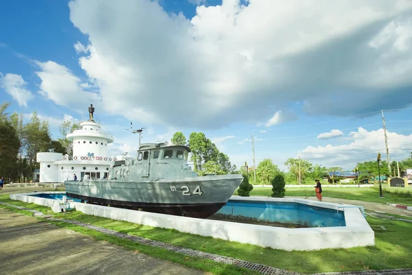 Трад Таїланд Грудня 2018 Чанг Військово Морські Битви Меморіалу Trad — стокове фото