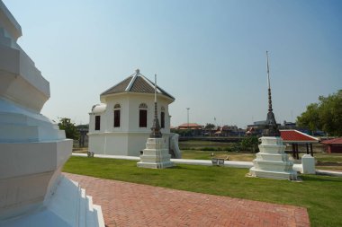 Ünlü tapınağı Uthai Thani Wat Ubosatharam.