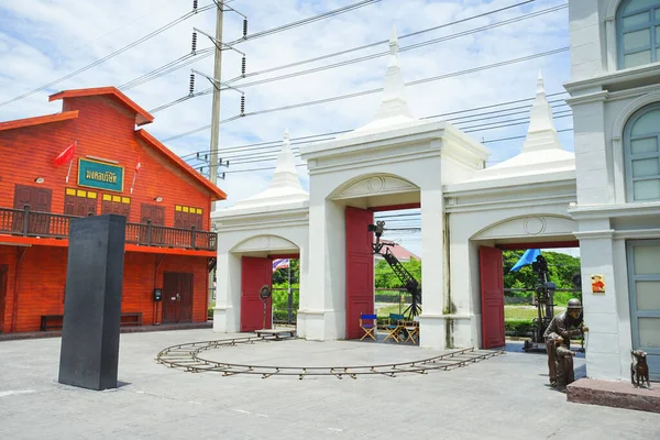 Nakhon Pathom Tailandia Diciembre 2019 Visita Museo Del Cine Tailandés — Foto de Stock