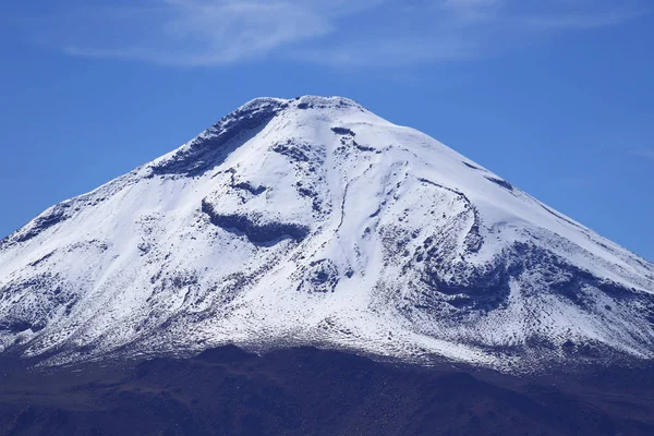 Nevado Volcán Sairecabur Desierto Atacama Largo Del Camino Los Géiseres —  Fotos de Stock