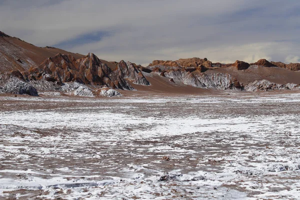 Vista Del Paisaje Rocas Del Valle Marte Valle Marte Cordillera — Foto de Stock