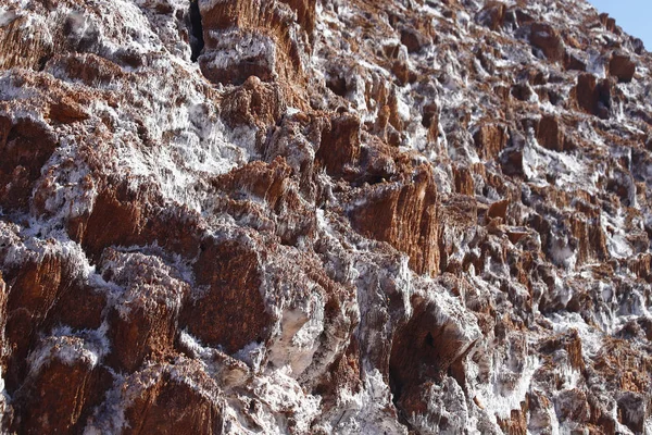 Widok Krajobraz Skały Mars Valley Valle Marte Cordillera Sal Pustynia — Zdjęcie stockowe