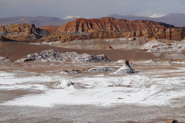 Vista Del Paisaje Rocas Del Valle Marte Valle Marte Cordillera — Foto de Stock