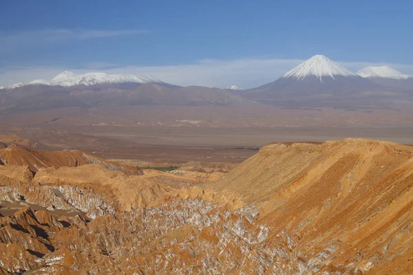 Vista Del Paisaje Rocas Del Valle Marte Valle Marte Volcanes — Foto de Stock