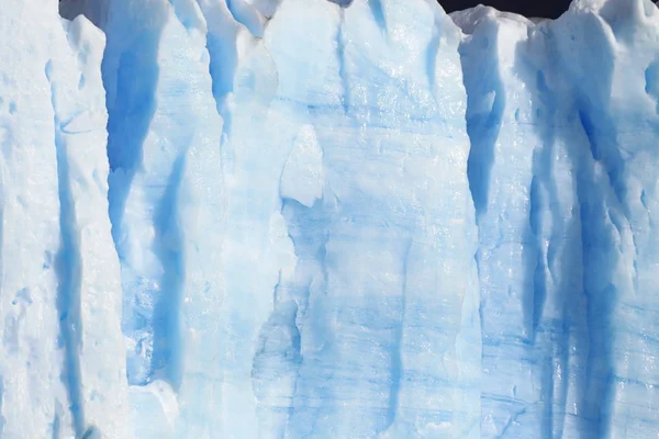 Detailaufnahme Des Eises Des Perito Moreno Gletschers Patagonien Argentinien — Stockfoto